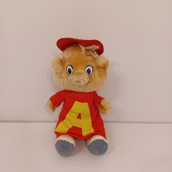 Vtg 1983 CBS Toys Alvin Chipmunk plush - Picture 1 of 4